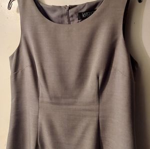 Women's Gray Sheath Dress